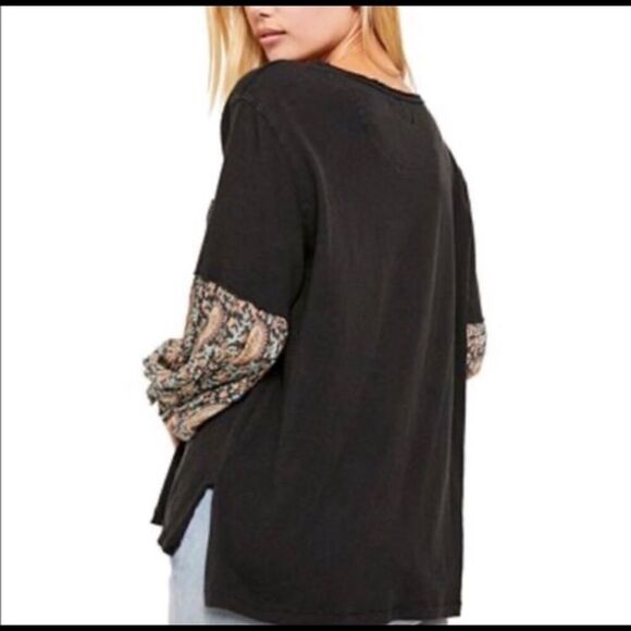 NWOT free people top size XS oversize - Picture 3 of 8